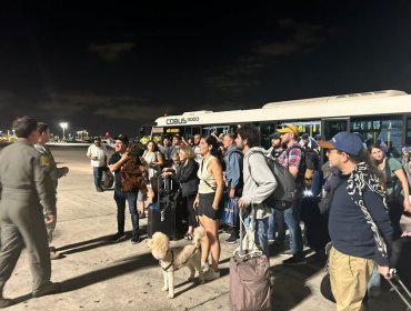 Grupo de chilenos evacuados de Israel regresará en vuelo privado