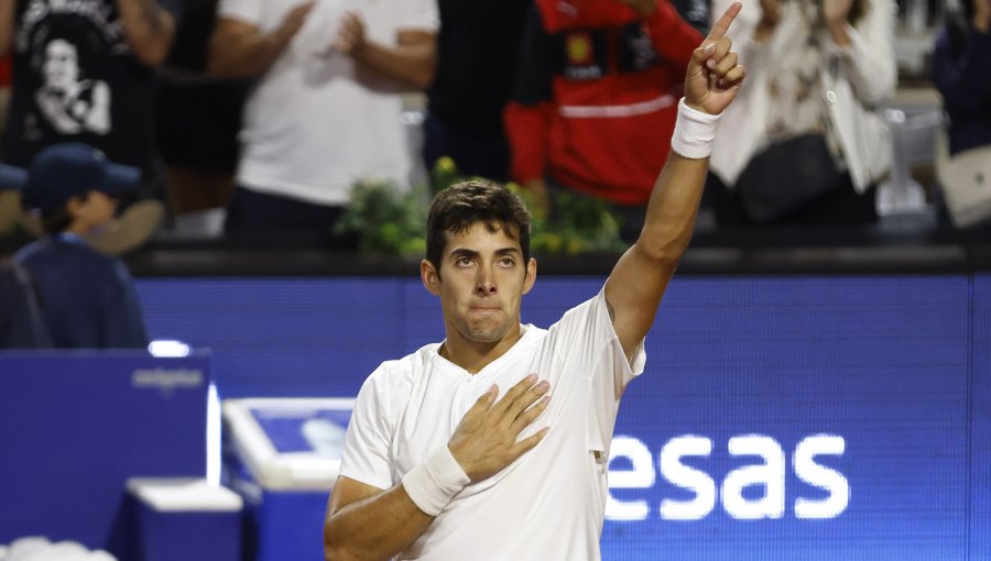 Garín remonta su partido y se inscribe en el cuadro principal del ATP 500 de Tokio