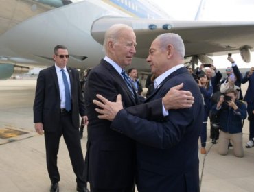 Presidente de Estados Unidos aterriza en Israel bajo estrictas medidas de seguridad