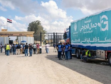 Israel anunció que permitirá la entrada de ayuda humanitaria a la Franja de Gaza desde Egipto