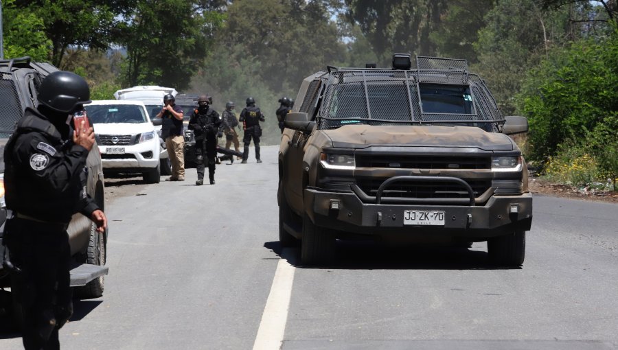 Confirman identidad de los detenidos vinculados a la Resistencia Mapuche Malleco tras allanamiento en Temucuicui