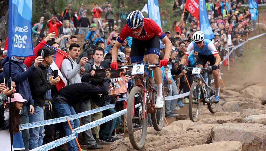 Chileno Martín Vidaurre logra medalla de plata en Mountain Bike en los Juegos Panamericanos Santiago 2023