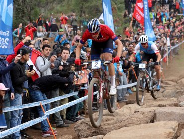 Chileno Martín Vidaurre logra medalla de plata en Mountain Bike en los Juegos Panamericanos Santiago 2023