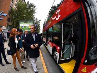 Buses eléctricos de dos pisos dieron anticipo de su debut del lunes en el marco de los Juegos Panamericanos