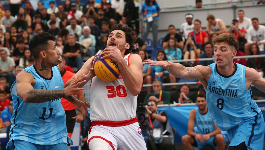 Panamericanos: Chile venció a Argentina en básquetbol 3x3 y va por semifinales