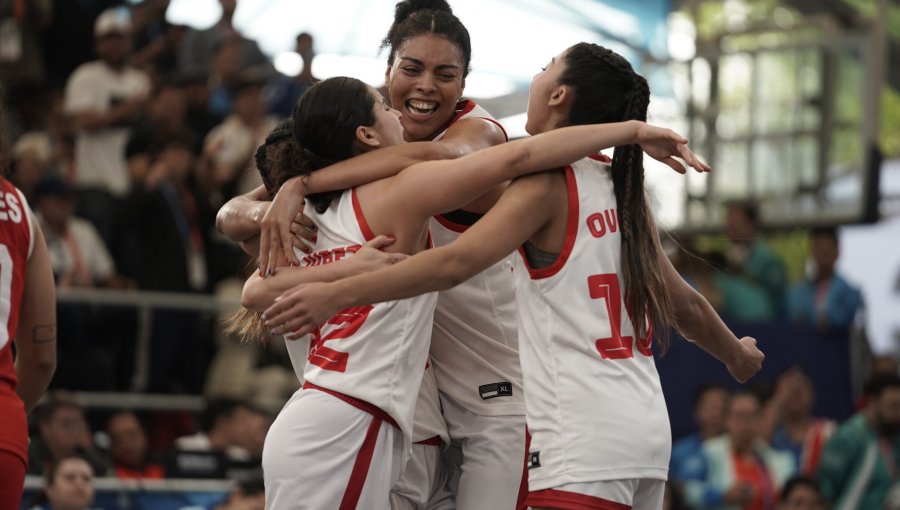 Selección femenina de básquetbol 3x3 de Chile logró una inédita medalla de bronce en Santiago 2023