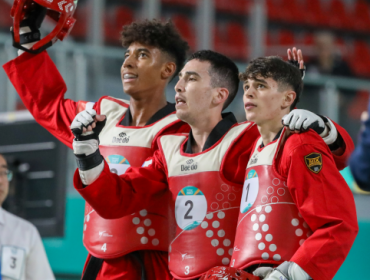 Chile consiguió una medalla de plata en el taekwondo por equipos de Santiago 2023