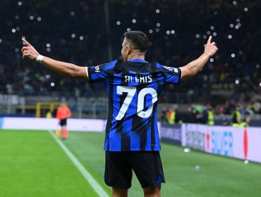 Alexis Sánchez anotó en la victoria del Inter por Champions League y se convirtió en el máximo goleador chileno de la competición