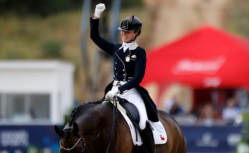 Svenja Grimm es la quinta chilena clasificada a los JJ.OO tras su participación en adiestramiento ecuestre de Santiago 2023