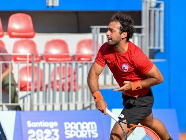 Gonzalo Lama cayó ante Thiago Monteiro y dijo adiós en singles del tenis de Santiago 2023