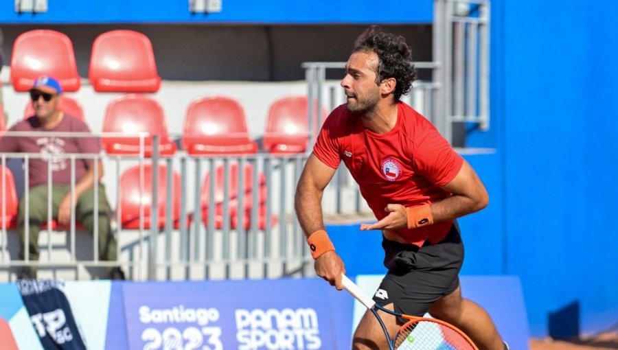 Gonzalo Lama cayó ante Thiago Monteiro y dijo adiós en singles del tenis de Santiago 2023