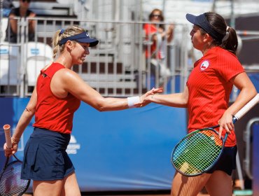 Chile asegura disputa de medalla en dobles del tenis femenino de Santiago 2023 tras vencer a Uruguay