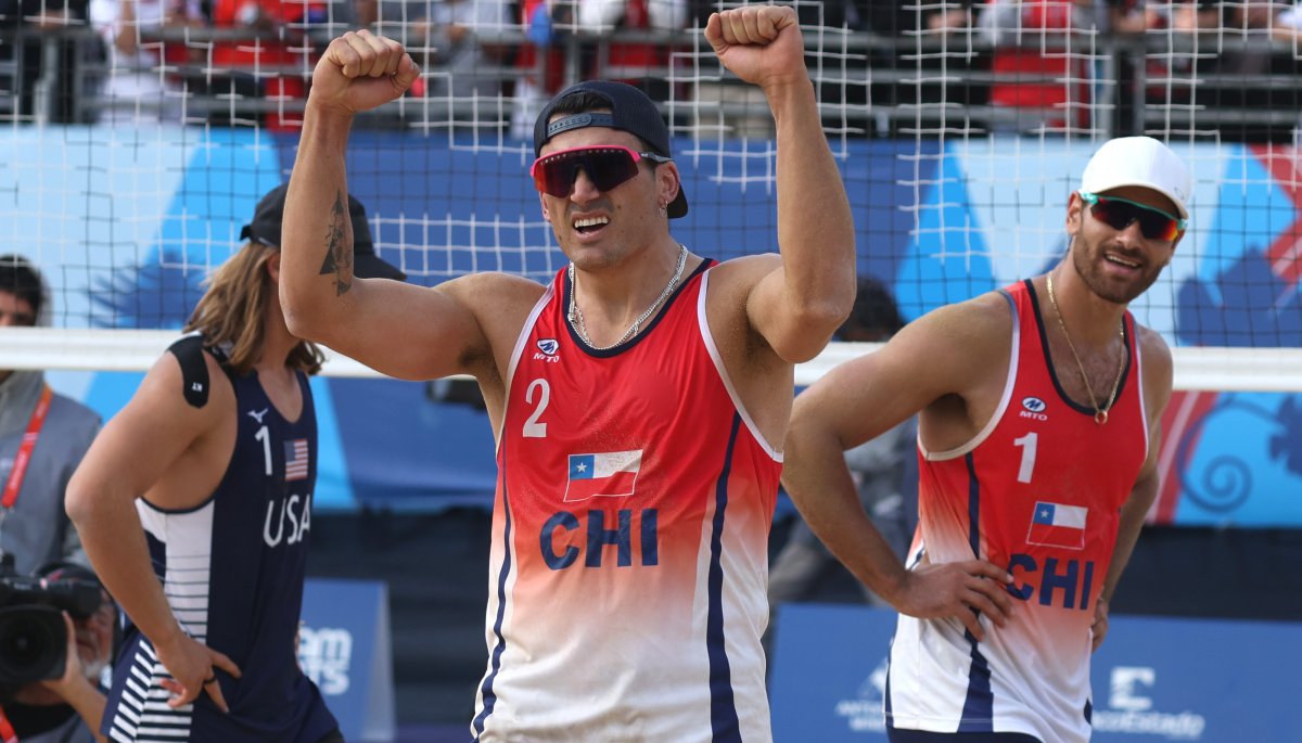 Vóleibol Playa en los Panamericanos Los Primos Grimalt le dan el