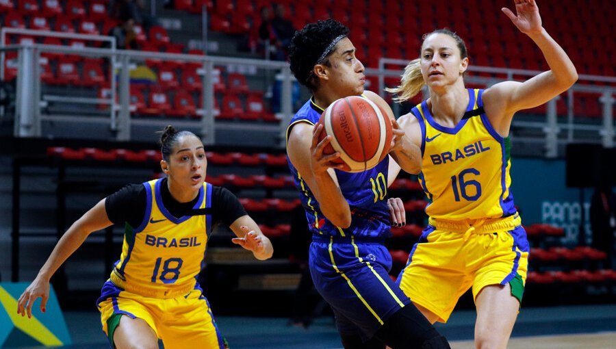 Brasil vence a Colombia y termina conquistando el Grupo B del básquetbol femenino en Santiago 2023