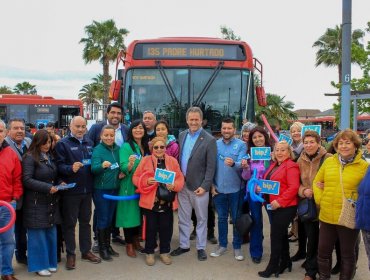 Debutó en Padre Hurtado primer recorrido de sistema RED fuera del Gran Santiago