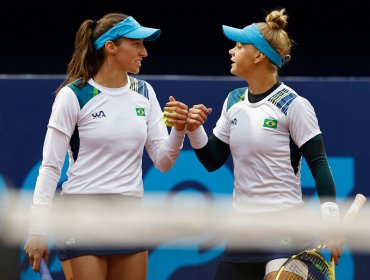 Brasil se queda con la medalla de oro en el dobles femenino de tenis en Santiago 2023