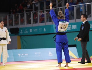 Brasil domina en el primer día del judo en Santiago 2023