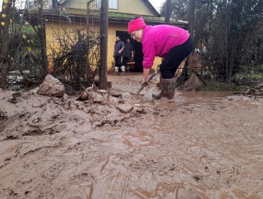 Lluvias: 11 personas damnificadas en Región del Biobío y 45 mil clientes sin luz