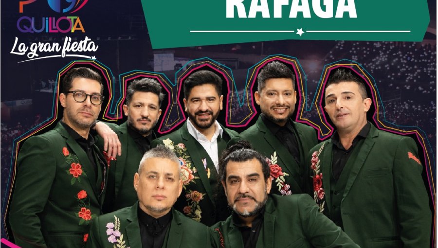 Ráfaga y Pamela Leiva: Tercera noche de Expo Quillota promete cumbias y humor