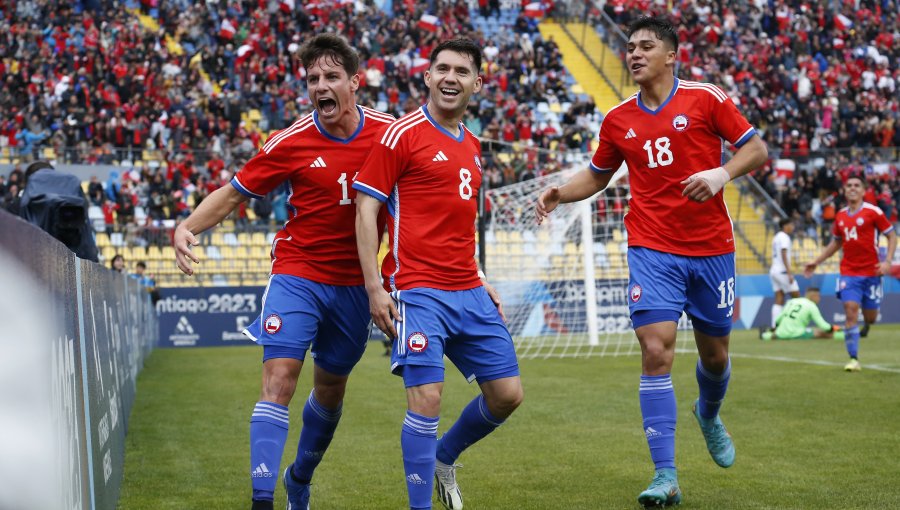 Chile golea a República Dominicana y sueña en grande en el fútbol panamericano