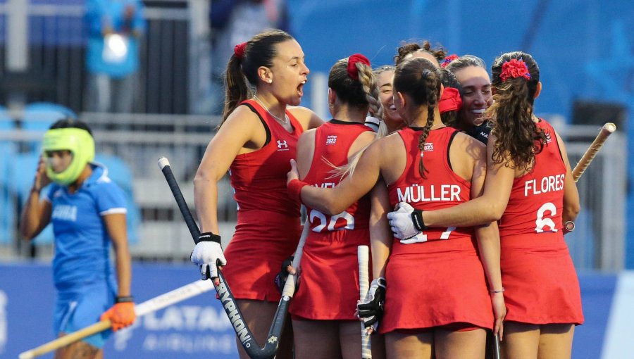 Chile venció a Cuba y enfrentará a EE.UU. en las semifinales del hockey césped de Santiago 2023