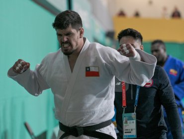 Otra plata para el Team Chile: El judoca Thomas Briceño cayó en la final ante el canadiense Shady Elnahas