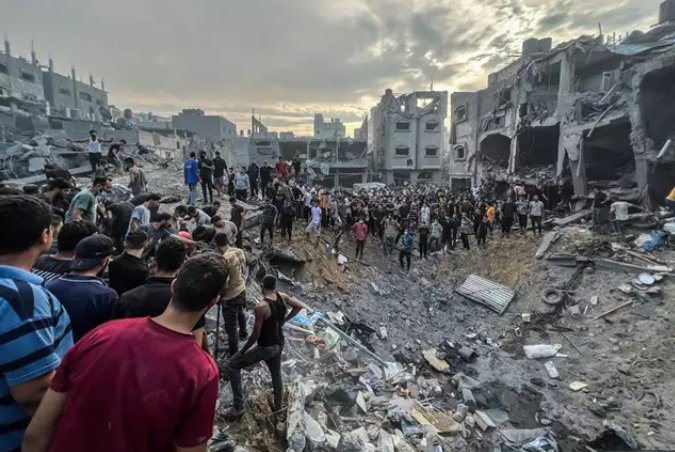 Médicos sin Fronteras condenó el bombardeo israelí contra la localidad de Jabalia en el norte de la Franja de Gaza