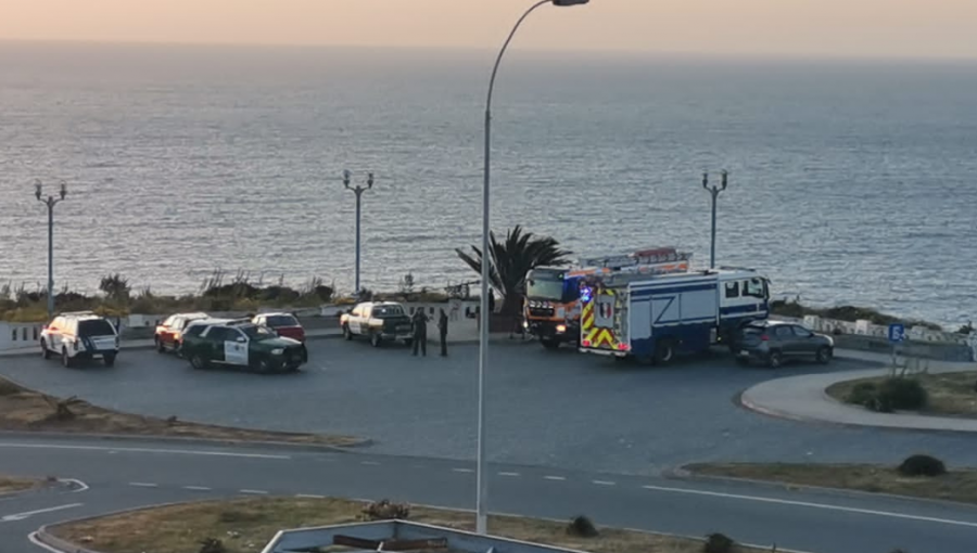 Hombre perdió la vida tras caer 300 metros desde un acantilado en sector del Mirador Viento Sur de Valparaíso