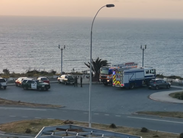 Hombre perdió la vida tras caer 300 metros desde un acantilado en sector del Mirador Viento Sur de Valparaíso