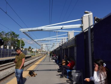 Un 54% de avance presentan las obras de accesibilidad universal en la Estación Quilpué