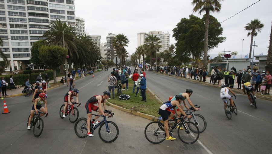 Viña del Mar recibe la acción de la triatlón damas y varones de los Panamericanos 2023