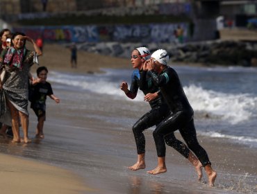 Lizeth Rueda le da a México su primer oro en el triatlón panamericano disputado en Viña del Mar