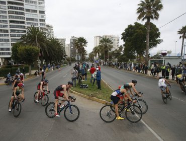 Viña del Mar recibe la acción de la triatlón damas y varones de los Panamericanos 2023