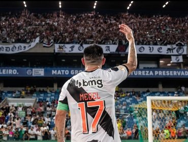 Con Gary Medel como capitán, Vasco da Gama logró importante triunfo en el Brasileirao