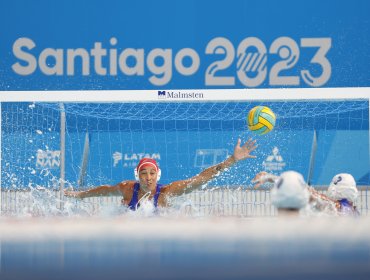 Por estrecho marcador Chile pierde frente a Cuba en polo acuático femenino