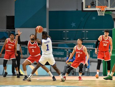 Chile derrotó a República Dominicana y finalizó en el quinto puesto del básquetbol de Santiago 2023