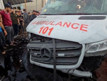 Al menos 13 personas murieron tras una explosión en las afueras del mayor hospital de la ciudad de Gaza