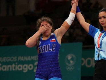 Antonia Valdés se colgó el bronce para Chile en lucha grecorromana tras vencer a la peruana Thalia Mallqui