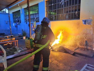 Simulacro de incendio movilizó a equipos de emergencia hasta la cárcel de Los Andes