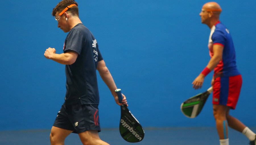 Chileno Renato Bolelli gana bronce en pelota vasca en Santiago 2023