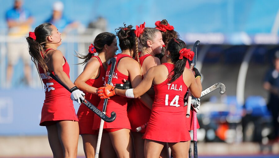 Chile se quedó con la medalla de bronce en el hockey césped femenino en Santiago 2023