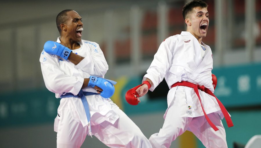 Karate: Venezuela gana el oro y chileno Freire la medalla de plata en categoría -65 kgs