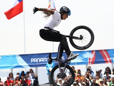 Macarena Pérez logra medalla de plata para Chile en BMX freestyle