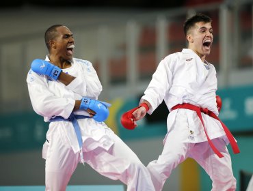 Karate: Venezuela gana el oro y chileno Freire la medalla de plata en categoría -65 kgs