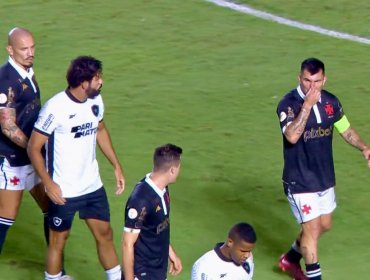 El comentado gesto de Gary Medel a Diego Costa en triunfo de oro del Vasco da Gama