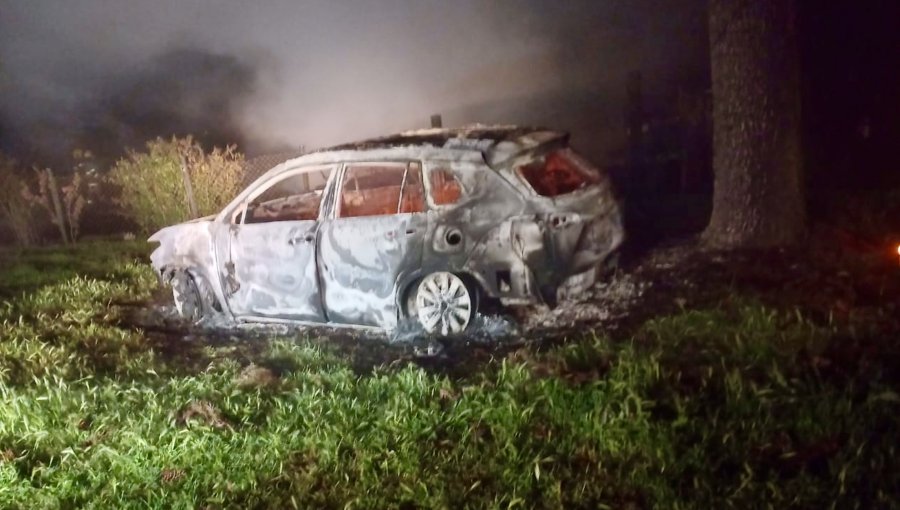 Dos nuevos atentados en La Araucanía dejan dos casas y un auto destruidos