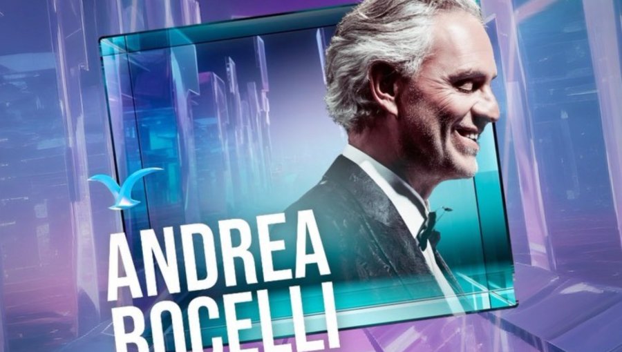 Andrea Bocelli es el último confirmado para el Festival de Viña del Mar 2024