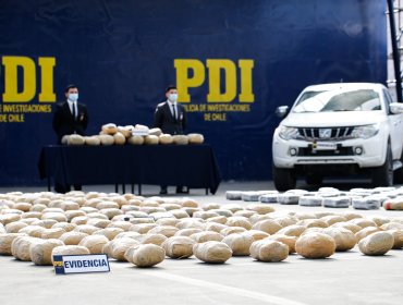 Detienen a tres personas e incautan casi 500 kilos de droga que era ingresada al país por pasos fronterizos no habilitados