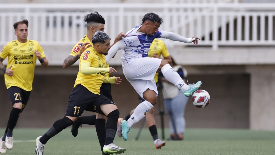 San Luis de Quillota y Antofagasta no se sacaron ventaja en la ida de los cuartos de final de la liguilla del Ascenso