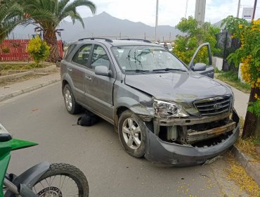 Recuperan vehículo que fue robado a su dueño en Quillota: dos menores de edad fueron detenidos